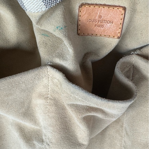 💯 Authentic LOUIS VUITTON Damier Azur Artsy bag purse tote - Picture 14 of 15